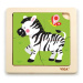 Puzzle na podložke Viga 51317 zebra