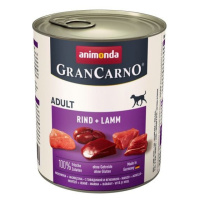 Animonda Grancarno Dog 800g - Hovädzie, jahňacie