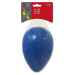 Hračka Dog Fantasy Eggy ball tvar vajíčka modrá 13x18,5cm