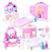 Nábytok pre bábiky: kúpeľňa a spálňa