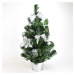 Vianočný stromček zdobený, 50 cm, strieborná