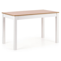 HALMAR Jedálenský stôl KSAWERY dub sonoma, biely 120x68 cm