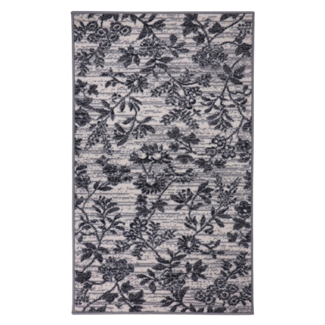 Kusový koberec Flowers grey - 120x170 cm Alfa Carpets