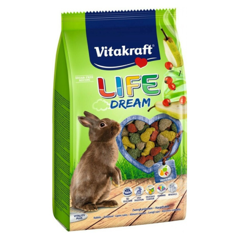 Vitakraft Krmivo pre hlodavce a králiky. Life Dream 600g zľava 10%