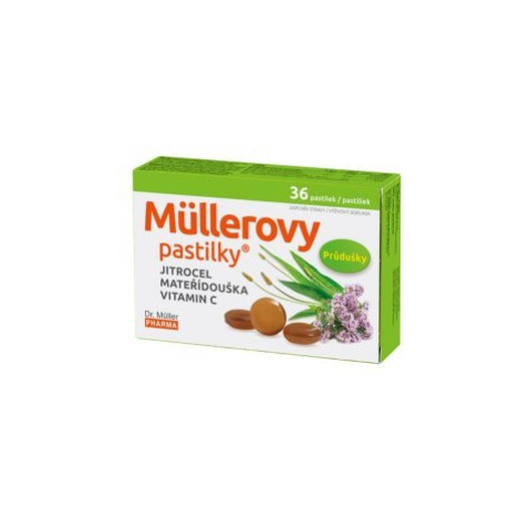 Dr. Müller MÜLLEROVE PASTILKY SO SKOR. MAT. DÚŠKOU A VIT. C pri kašli 30