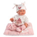 Llorens 26312 New Born dievčatko realistická bábika bábätko s celovinylovým telom 26 cm