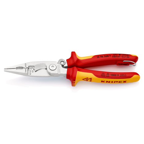 KNIPEX Kliešte univerzálne elektroinstalačné TT 1396200T