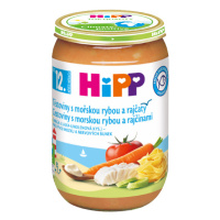 HIPP Cestoviny s morskou rybou a rajčinami 220 g