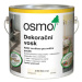 OSMO Dekoračný vosk - intenzívny 2,5 l 3186 - biely mat