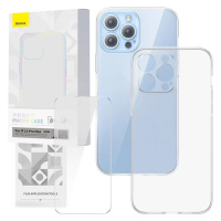 Kryt Transparent Case and Tempered Glass set Baseus Corning for iPhone 13 Pro Max (6932172629748