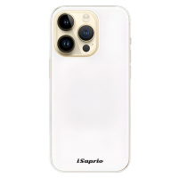 Odolné silikónové puzdro iSaprio - 4Pure - bílý - iPhone 14 Pro