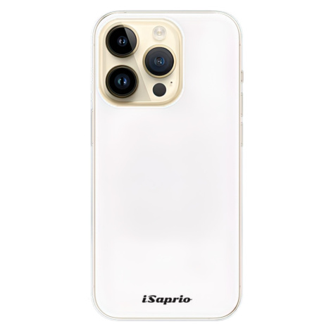Odolné silikónové puzdro iSaprio - 4Pure - bílý - iPhone 14 Pro