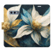 Flipové puzdro iSaprio - Gold Flowers - Samsung Galaxy S10e