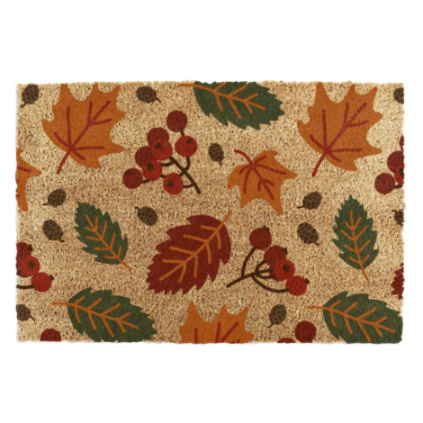 Rohožka z kokosového vlákna 60x90 cm Autumn Leaves – Artsy Doormats