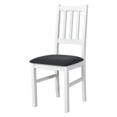 Sconto Jedálenská stolička BOLS 4 biela/čierna Houseland