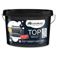 COLORLAK TOP V2519 - Exkluzívna interiérová farba biela 4 kg