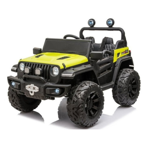 mamido Detské elektrické auto jeep Off Road 4x4 zelené