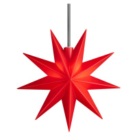 Sterntaler LED hviezda 9-cípa červená