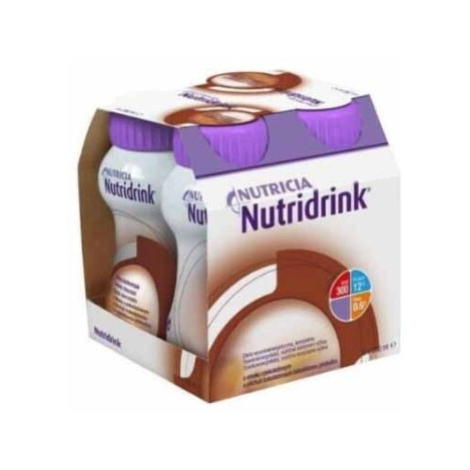 NUTRIDRINK Multifibre s príchuťou čokoláda 4 x 200 ml