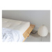 Biely mäkký futónový matrac 200x200 cm Triple latex – Karup Design