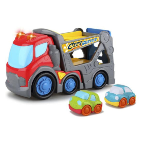 Kiddy Auto odťahovka s efektami 31 cm 2 auta 9 cm