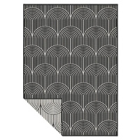 Čierno-biely vonkajší koberec 240x330 cm Pangli Black – Hanse Home