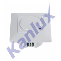 Senzor pohybu HF 1200VA 180°/9m IP20 biela zapustený ZONA MW-L (Kanlux)