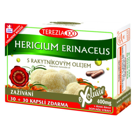 Terezia Company Hericium Erinaceus s rakytníkovým olejom 30+30 cps