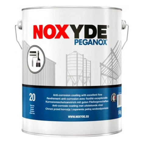 NOXYDE PEGANOX - Antikorózny vodou riediteľný náter na kov grey green (šedozelená), 5 kg