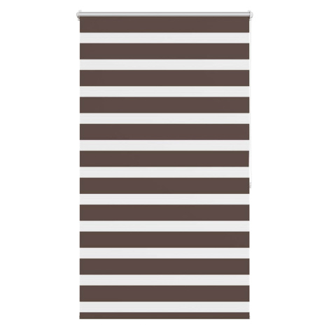 vidaXL ZebrovĂˇ roleta 80 x 175 cm, kĂˇvovĂˇ