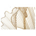 Kovová nástenná dekorácia 79x68 cm Leaf – Mauro Ferretti