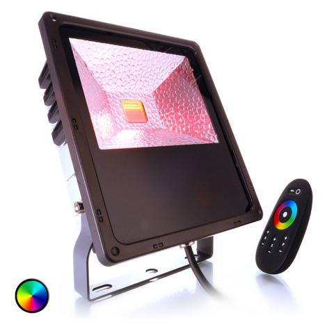 LED vonkajší reflektor Flood Color RF II 60 RGB Deko-Light