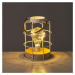 Biela stolová lampa (výška  20,5 cm) – Casa Selección