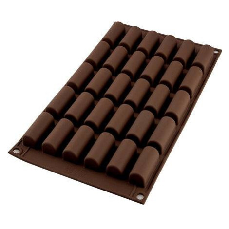 Silikónová forma na čokoládu Mini Buche 30x14ml - Silikomart - Silikomart