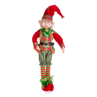 Dekorácia MagicHome Vianoce, Elf, závesný, 46 cm