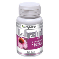 KOMPAVA L-lyzín extra 400 mg 60 kapsúl