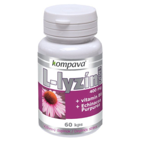 KOMPAVA L-lyzín extra 400 mg 60 kapsúl