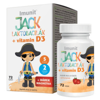 IMUNIT JACK LAKTOBACILÁK +vitamín D3 72 tabliet