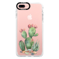 Silikónové púzdro Bumper iSaprio - Cacti 01 - iPhone 7 Plus