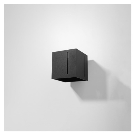 Čierne nástenné svietidlo Pax – Nice Lamps