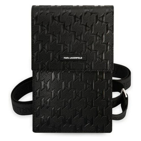 Universal bag for mobil Karl Lagerfeld KLWBSAMSMK (Monogram Plate / black)