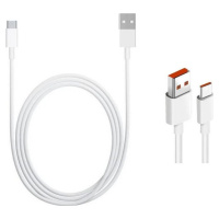 Xiaomi Dátový Kábel USB-A/ USB-C 5A 1m, Biely (Bulk balenie)