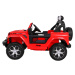 mamido  Elektrické autíčko Jeep Wrangler Rubicon 4x4 červené