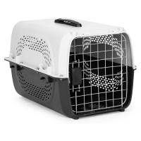 Prepravný box pre mačky a psy PETSI biely/čierny