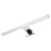 PEEGEL LED mirror lamp, 540lm, 4000K, 40 cm long, plastic+acrylic,