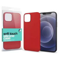 Apple iPhone 14, Silikónové puzdro, Xprotector Soft Touch, červené