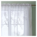 Biela záclona 183x140 cm Wisteria Floral - Catherine Lansfield
