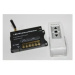 Stmievač RF pre LED pásiky 12/24V, 8A +DO, biela, BAX-DIMM-RF-W