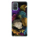 Odolné silikónové puzdro iSaprio - Dark Flowers - Samsung Galaxy A71