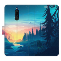 Flipové puzdro iSaprio - Magical Landscape - Xiaomi Redmi 8